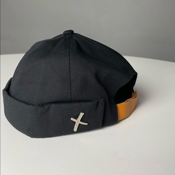 Mens Letter Decor Docker Hat 